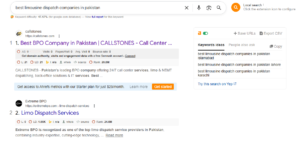 Read more about the article Extreme BPO Ranks on Google for Best Limousine Dispatch Companies in Pakistan