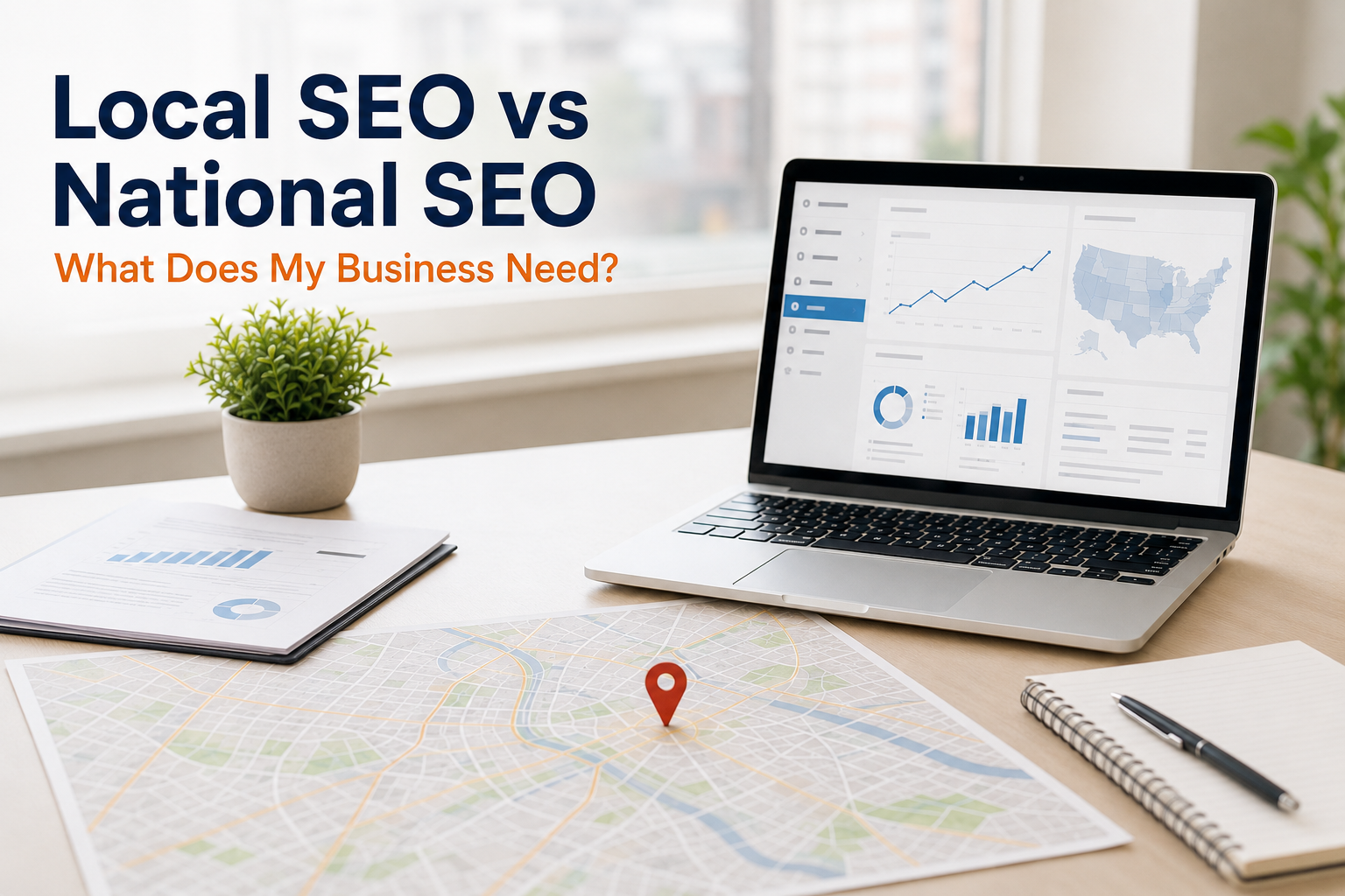 You are currently viewing Local SEO vs National SEO: What Does My Business Need?