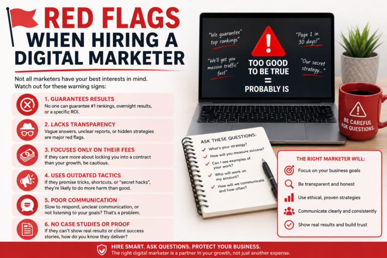 Read more about the article Red Flags When Hiring a Digital Marketer